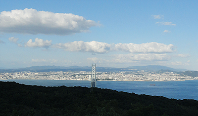 あわじ石の寝屋緑イメージ1(海峡展望台)