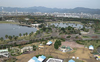 赤湖(あかうみ)・白湖(しらうみ)の風景
