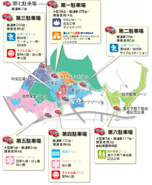 明石港から船でお越しの場合(ルート図)