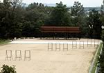 アーチェリー場の風景