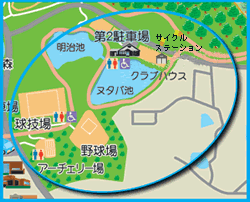 スポーツゾーンのマップ