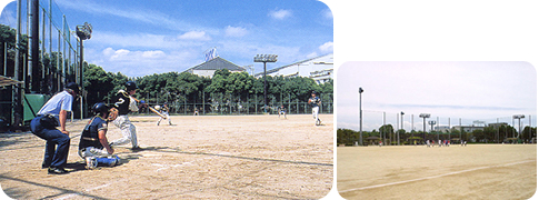 球技場の風景