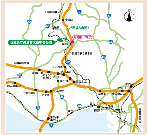 交通アクセスマップ(地図)